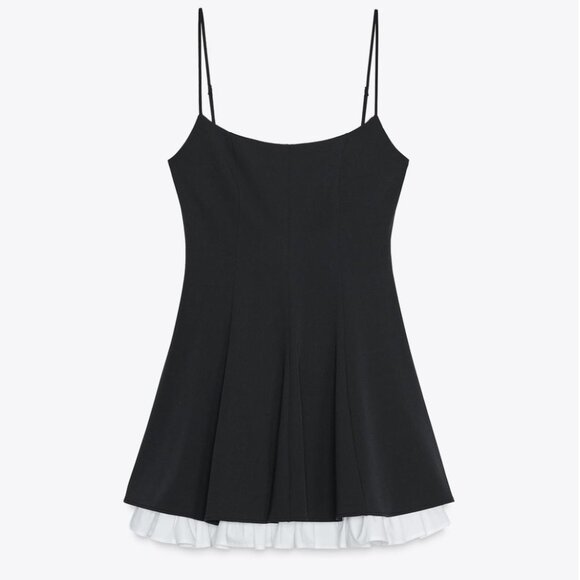 Zara Short Black Dress - Picture 5 of 9